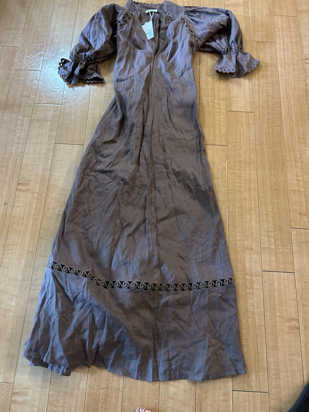 NWT Boteh Myra Smock Maxi Dress - Picture 6 of 6